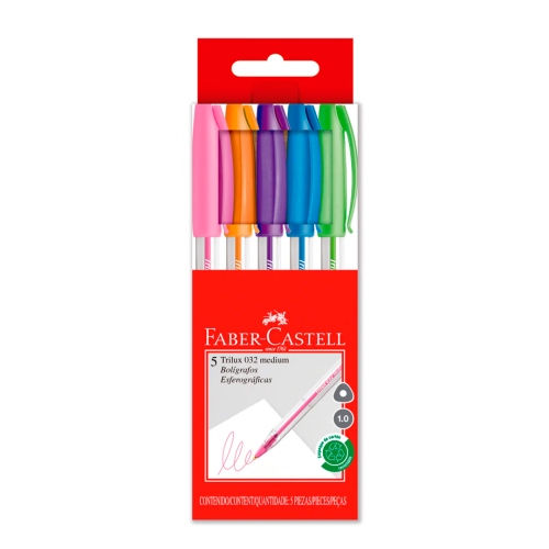 Beula Arkitec: Lapiceros Trilux 032 M x 5 colores