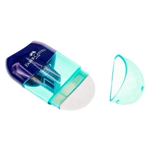 Beula Arkitec: Mini borrador-sacapuntas combinado Faber Castell