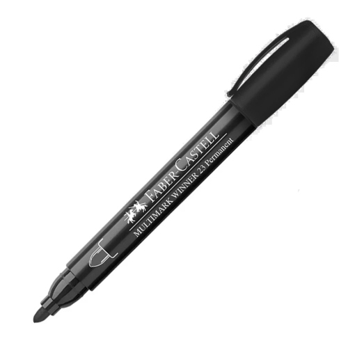 Beula Arkitec: Marcador Permanente Winner 23 Faber Castell Negro