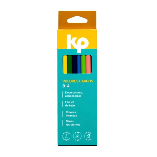 Beula Arkitec: Set x 8 Colores Largos KP