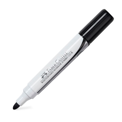 Beula Arkitec: Plumón para Pizarra Jumbo 123R Recargable Faber-Castell Negro