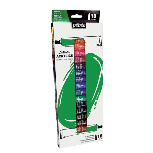 Beula Arkitec: Pebeo Acrylics Studio x 18 Tubos