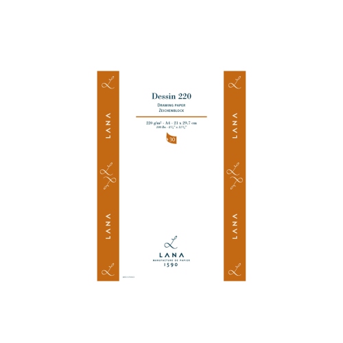 Beula Arkitec: Block Dessin 220gr Lana A4