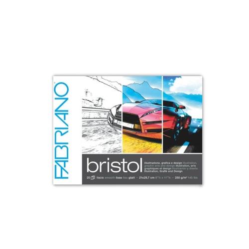 Beula Arkitec: Block 250gr Bristol Fabriano A4
