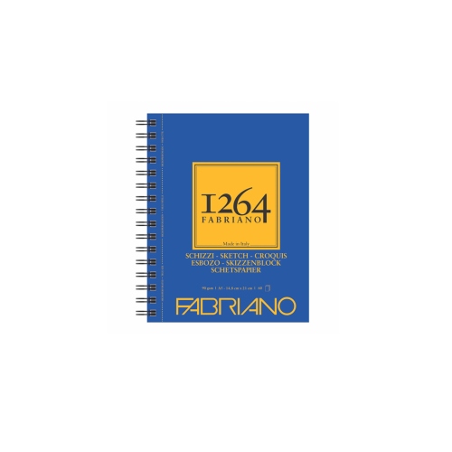 Beula Arkitec: Block 90gr Fabriano 1264 Schizzi Espiral Vertical A5