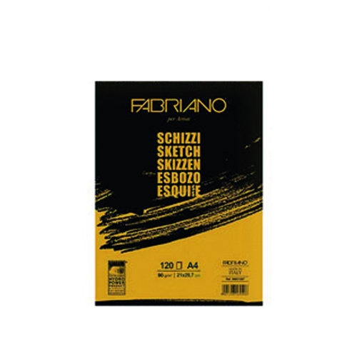 Beula Arkitec: Block 90gr Schizzi Fabriano A4