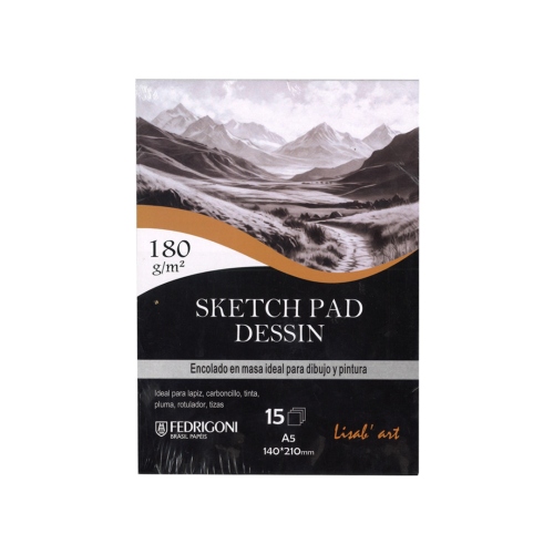 Beula Arkitec: Sketchbook 180gr Pad Dessin Lisab Art A5