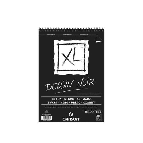 Beula Arkitec: Block 150gr XL Dessin Noir Canson A4