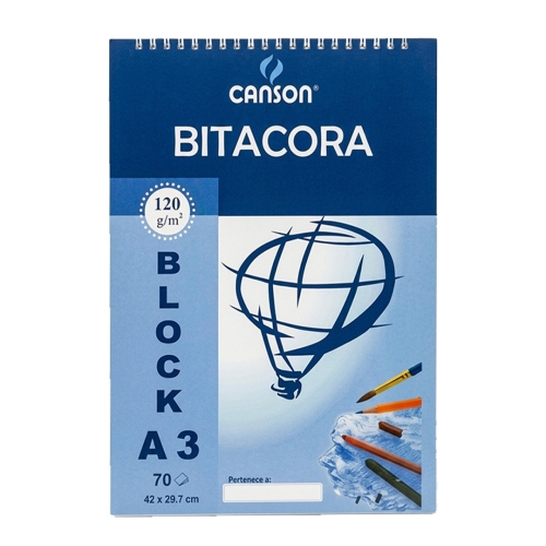Beula Arkitec: Bitácora Anillado Canson 120gr A3