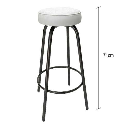 Beula Arkitec: Banco Fijo Asiento Blanco