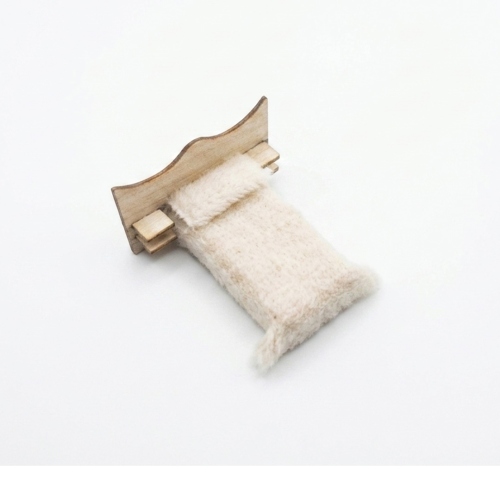 Beula Arkitec: Cama Plaza 1 1/2 Modelo N°1 Esc 1:75