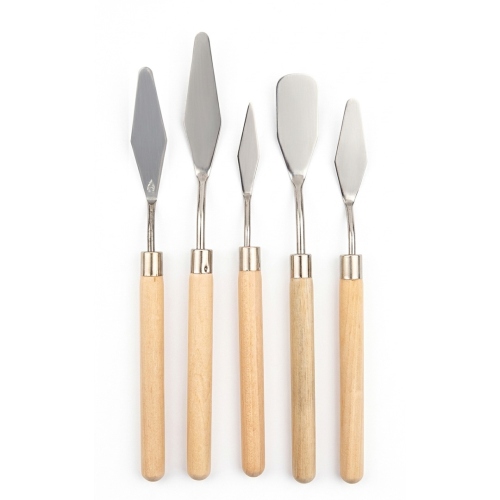 Beula Arkitec: Set x 5 Espátulas Professional Art Supplies Pinajian