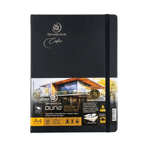 Beula Arkitec: Block Spondylus Duna A4 220 Gr
