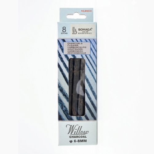 Beula Arkitec: Set x 8 Carboncillo Vegetal Bomaga 6-8mm