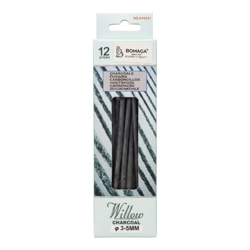 Beula Arkitec: Set x 8 Carboncillo Vegetal Bomaga 3-5mm